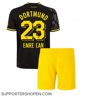 Borussia Dortmund Emre Can #23 Bortatröja Barn 2022-23 Kortärmad (+ korta byxor)